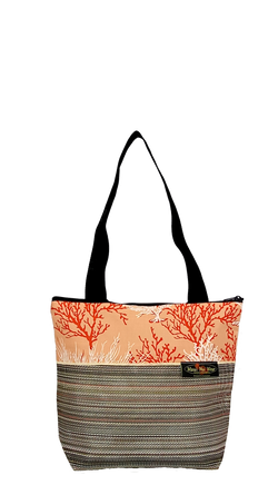 Maui Nui Wear Eco-Friendly Medium Mesh Tote Bag Coral Ke Kola