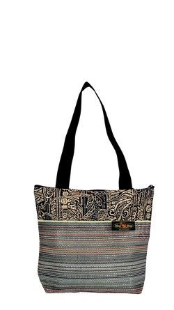 Maui Nui Wear Eco-Friendly Medium Mesh Tote Bag Ocean `Ele`ele