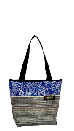 Maui Nui Wear Eco-Friendly Medium Mesh Tote Bag Ocean Polu