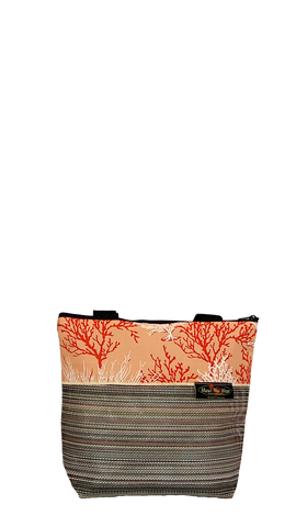 Maui Nui Wear Eco-Friendly Medium Mesh Tote Bag Coral Ke Kola