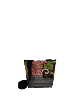 Maui Nui Wear Eco-Friendly Small Mesh Tote Bag Floral `Ea Malani