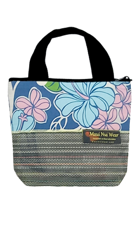 Maui Nui Wear Eco-Friendly Small Mesh Tote Bag Floral Polu