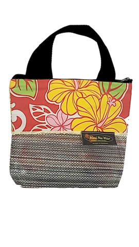 Maui Nui Wear Eco-Friendly Small Mesh Tote Bag Floral `Ula`ula