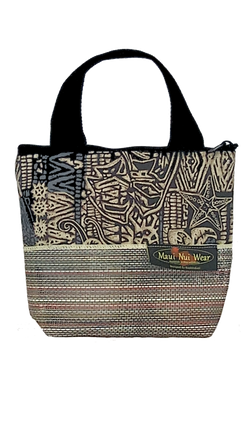 Maui Nui Wear Eco-Friendly Small Mesh Tote Bag Ocean `Ele`ele