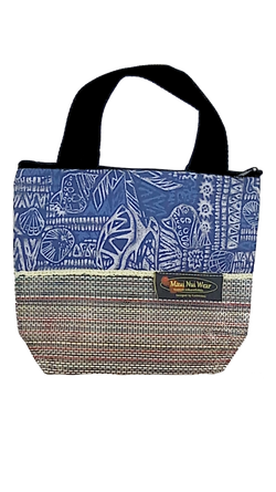 Maui Nui Wear Eco-Friendly Small Mesh Tote Bag Ocean Polu