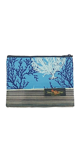 Maui Nui Wear Eco-Friendly Mesh Pouch Coral Polu