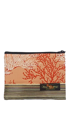 Maui Nui Wear Eco-Friendly Mesh Pouch Coral Ke Kola