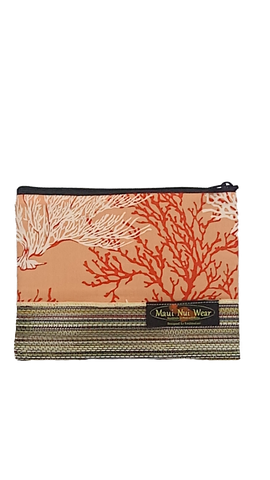 Maui Nui Wear Eco-Friendly Mesh Pouch Coral Ke Kola