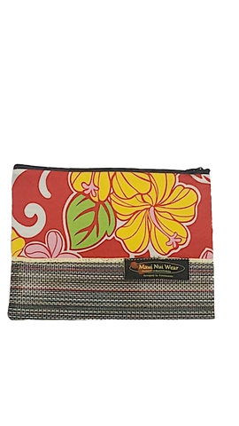 Maui Nui Wear Eco-Friendly Mesh Pouch Floral `Ula`ula