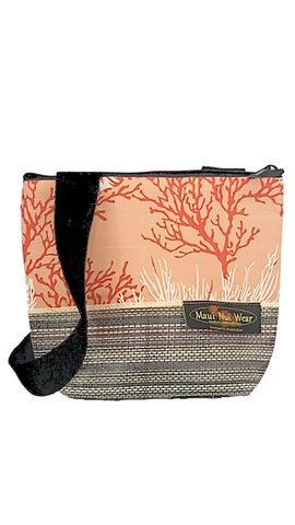 Maui Nui Wear Eco-Friendly Small Mesh Tote Bag Coral Ke Kola