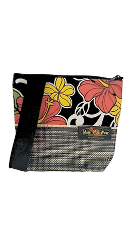 Maui Nui Wear Eco-Friendly Small Mesh Tote Bag Floral `Ele`ele