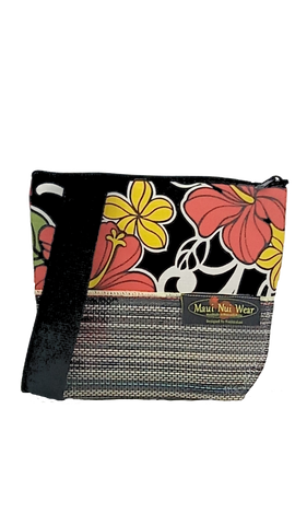 Maui Nui Wear Eco-Friendly Small Mesh Tote Bag Floral `Ele`ele